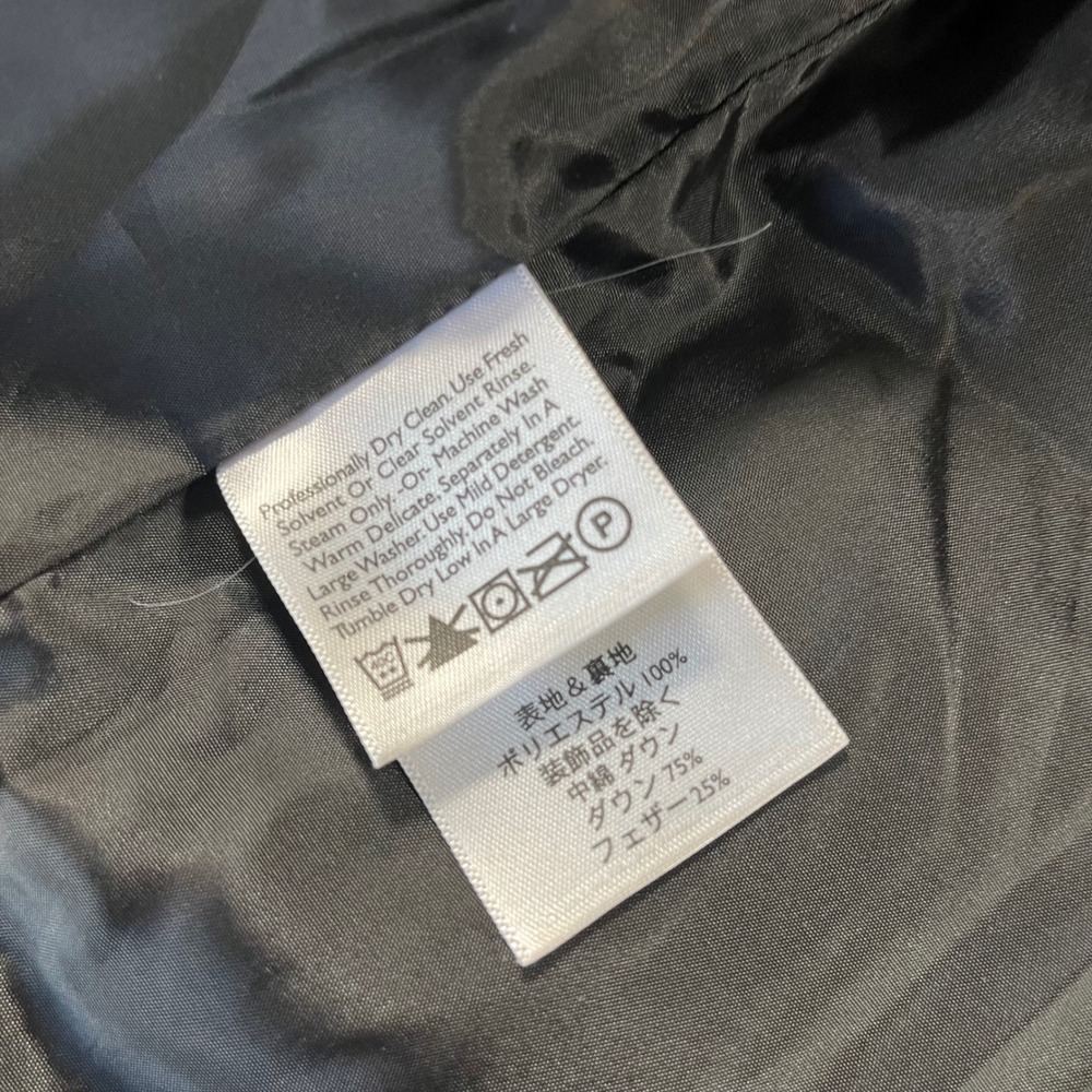 Eddie Bauer Womens Goose Down Puffer Vest Black Quilted Full Zip Snap Small - Picture 5 of 10